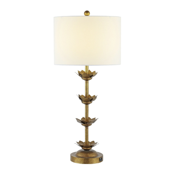 Safavieh Lighting TBL4016A Installation Instructions