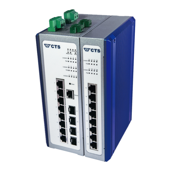 CTS IPS-3120-PoE++ Quick Installation Manual