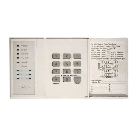 DIRECT ALARM SUPPLIES DL150 Installation Manual