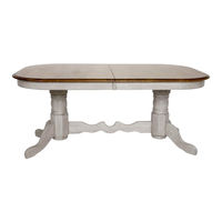 Sunset Furniture Sunset Trading DLU-CG-TTB-4296-T Assembly Instructions