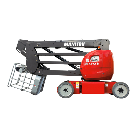 Manitou 150 AETJ C Instruction Sheet