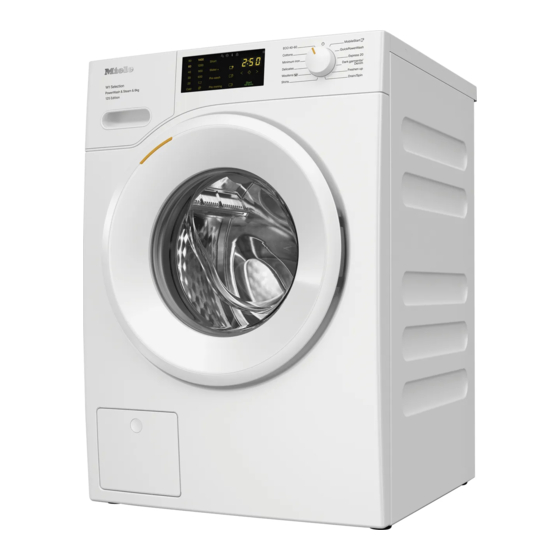 Miele WSB 383 Operating Instructions Manual