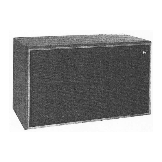 Electro-Voice EVS-16B Brochure & Specs