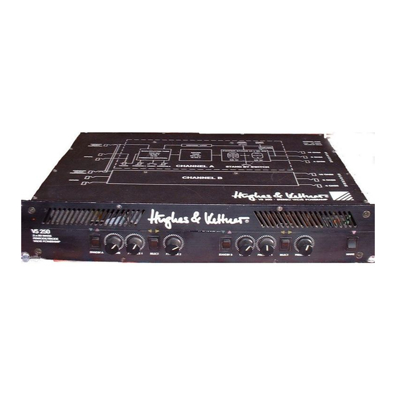 Hughes & Kettner VS 250 User Manual