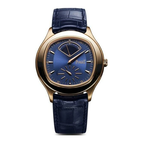 Piaget 835P Instructions For Use Manual
