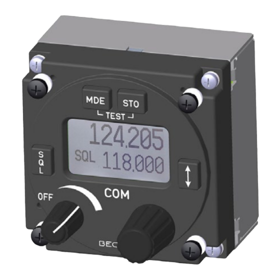 Becker RCU6512 Installation And Operation Manual