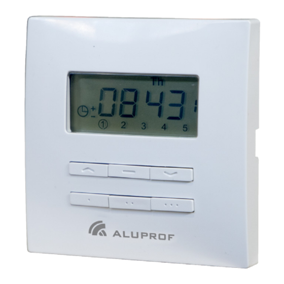 Aluprof DC 661 Programming Manual