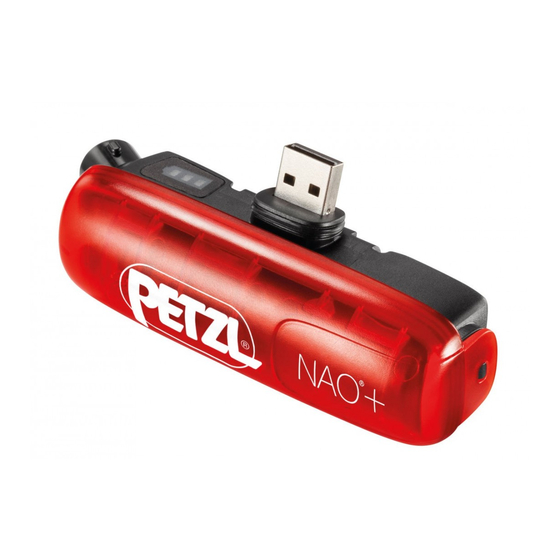Petzl ACCU NAO Technical Notice
