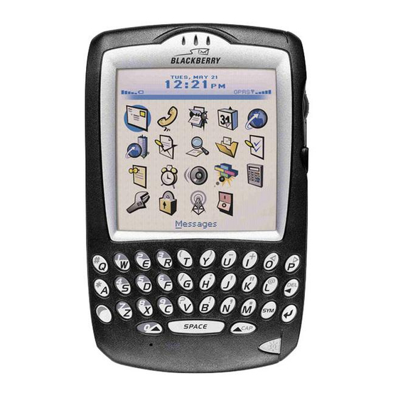 Blackberry 7730 Safety And Product Information