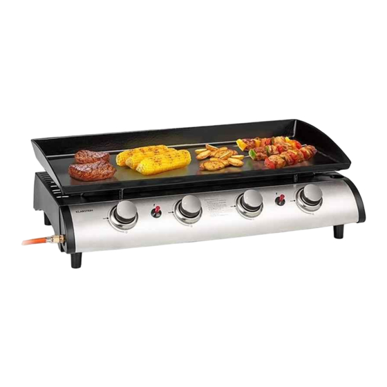 Klarstein GRILLFABRIK Gas Grill Manuals