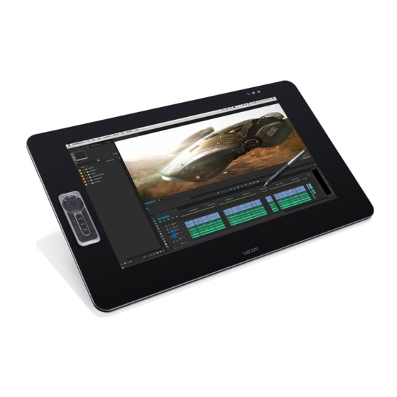Wacom CINTIQ DTH-2700 Important Product Information