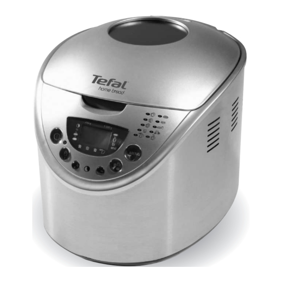 TEFAL Home Bread OW300101 Manuals