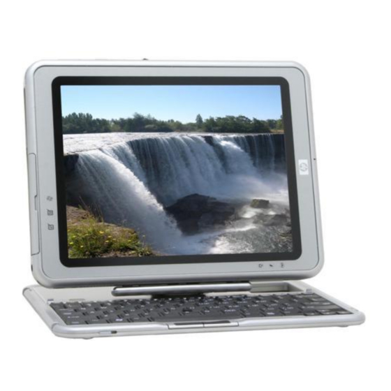 HP Compaq tc1100 Software Manual