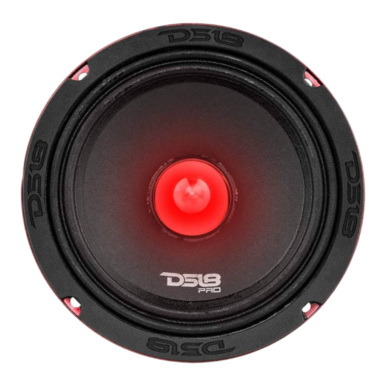 DS18 PRO-X8.4BMRGB Owner's Manual