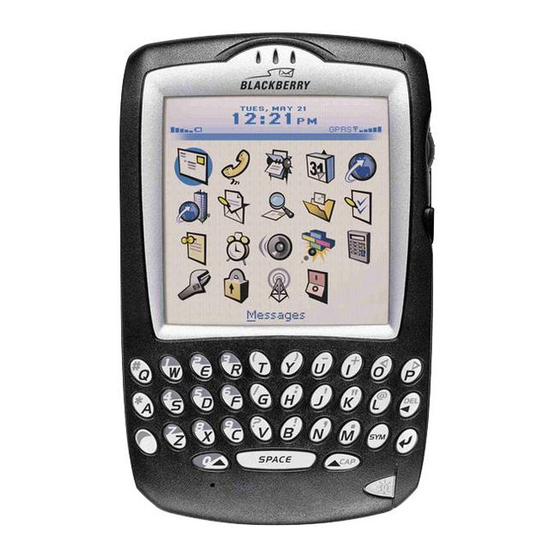 Blackberry 7730 User Manual