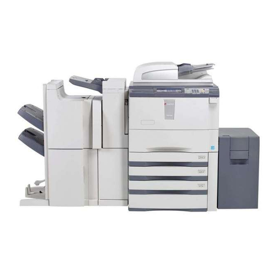 Toshiba e-STUDIO 853 Operator's Manual