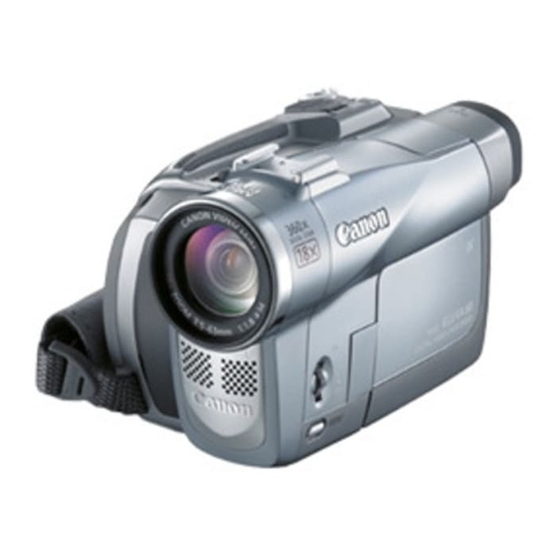 Canon ELURA 85 Instruction Manual