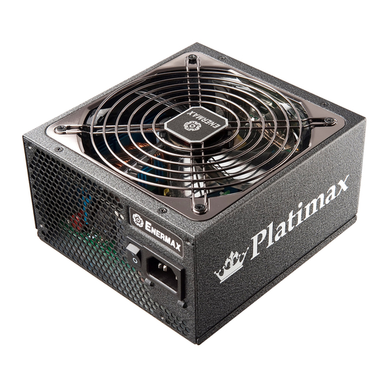 ENERMAX Platimax EPM500AWT User Manual