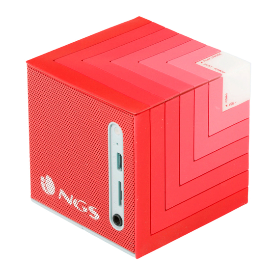 NGS Roller Cube User Manual