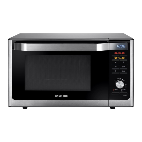 Samsung MC32F606TCT Owner's Instructions & Cooking Manual