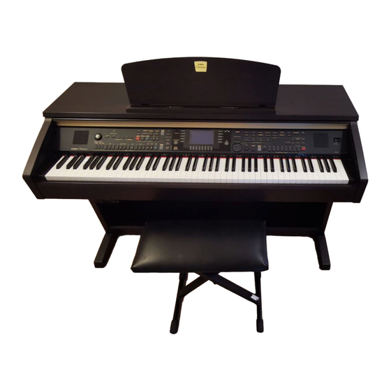 Yamaha Clavinova CVP-301 Gebruikershandleiding