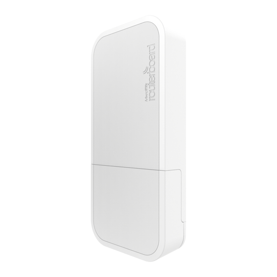 MikroTik wAP ac Series Quick Start Manual