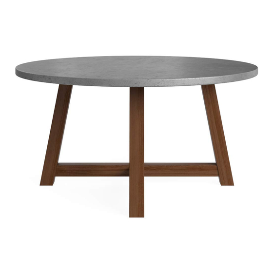 BROSA Lucille Round Table Assembly Manual