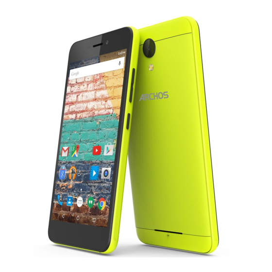 Archos 50F Neon Quick Start Manual