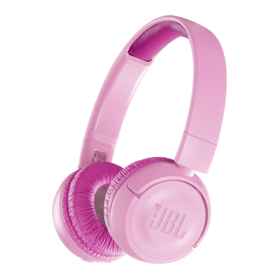 Harman JBL JR300BT Manuals