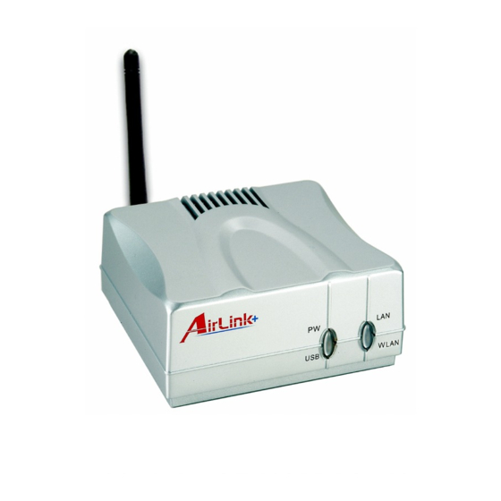Airlinkplus APSUSB201W Quick Installation Manual