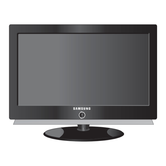 Samsung LA40F71BX TFT-LCD TV Manuals