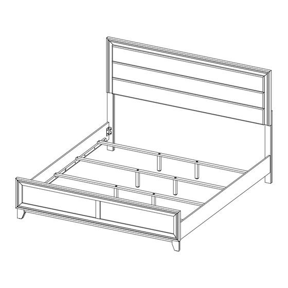 Coaster 223441KE Assembly Instructions Manual