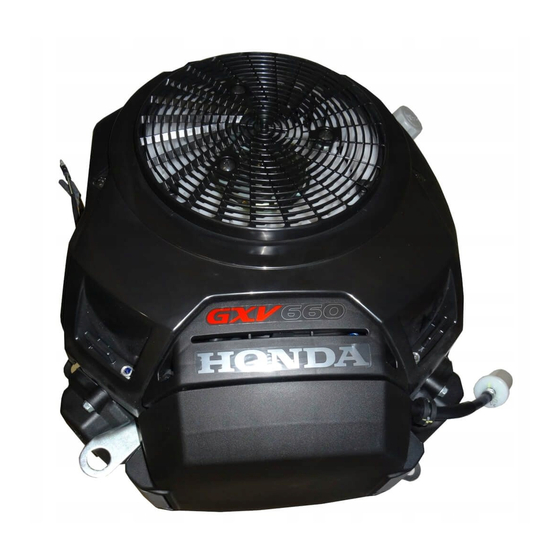 Honda GXV630 Owner's Manual