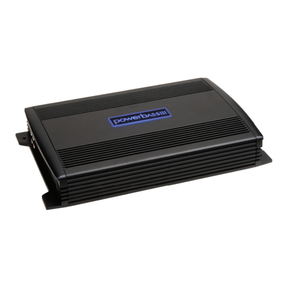 PowerBass ASA SERIES Owner's Manual