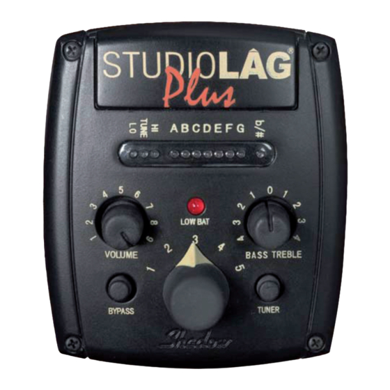 lag STUDIOLAG PLUS User Manual