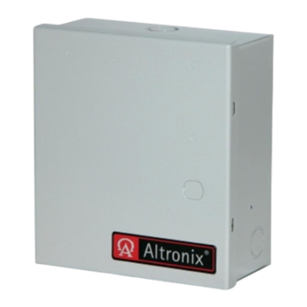 Altronix ALTV615DC44ULM Installation Manual