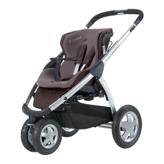 Maxi-Cosi Mura Instructions For Use & Warranty