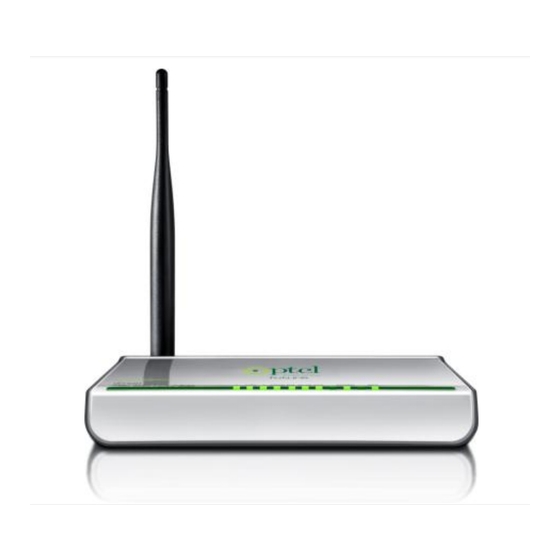 ptcl W150D User Manual