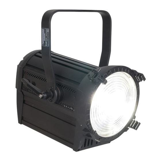 SHOWTEC Performer 2000 RGBAL Spot Light Manuals