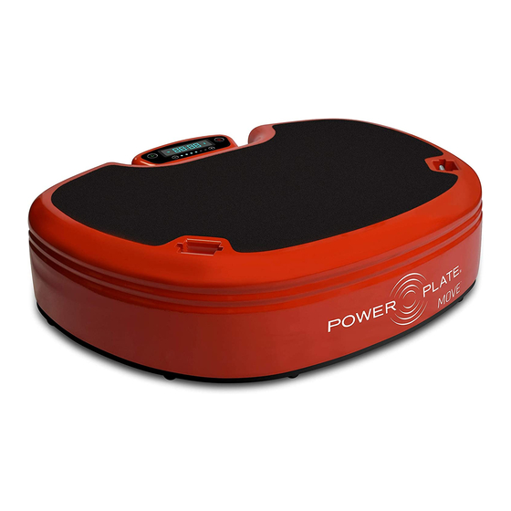 Power Plate MOVE Instructions For Use Manual