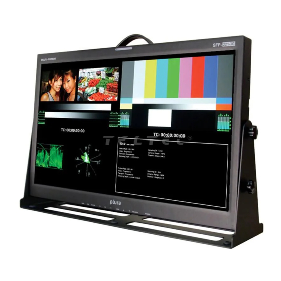 Plura SFP-3G Series Operating Instructions Manual