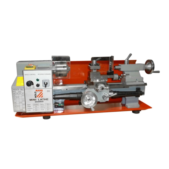 HOLZMANN MASCHINEN ED 300ECO User Manual