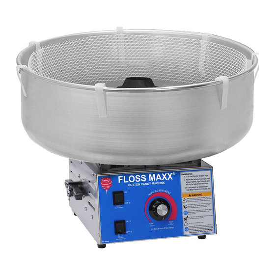 Gold Medal Floss-Maxx Manuals