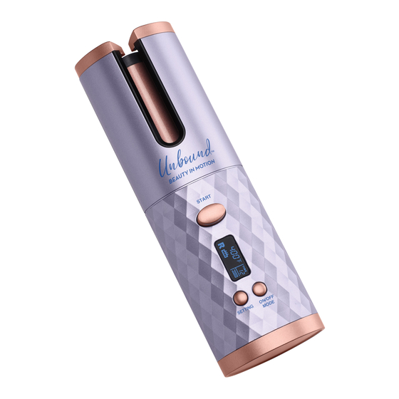 Conair Unbound CR510 Instruction And Styling Manual
