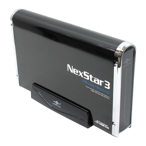 Vantec NexStar 3 SuperSpeed Installation Manual