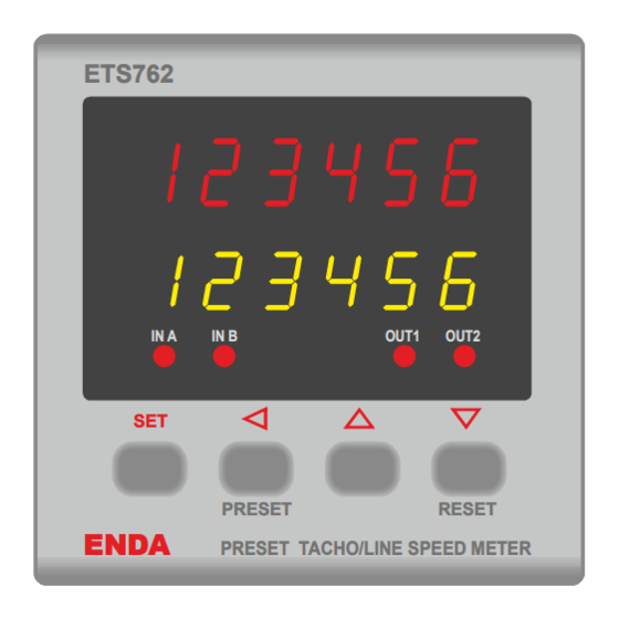 SURAN ENDA ETS762 Manual