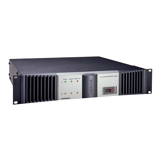Bogen M600 Information