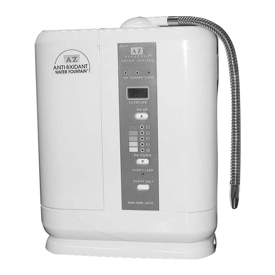 AlkaZone BHL-2100 Installation & Operation Manual