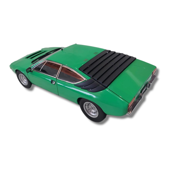LAMBORGHINI Urraco P250 Driver's Handbook Manual