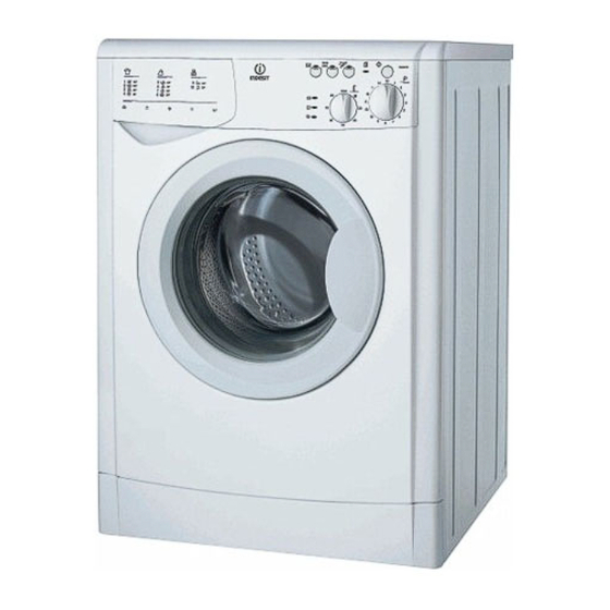 Indesit WIN 122 Instructions For Use Manual